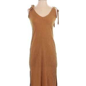 Lulu's Knit shoulder tie dress